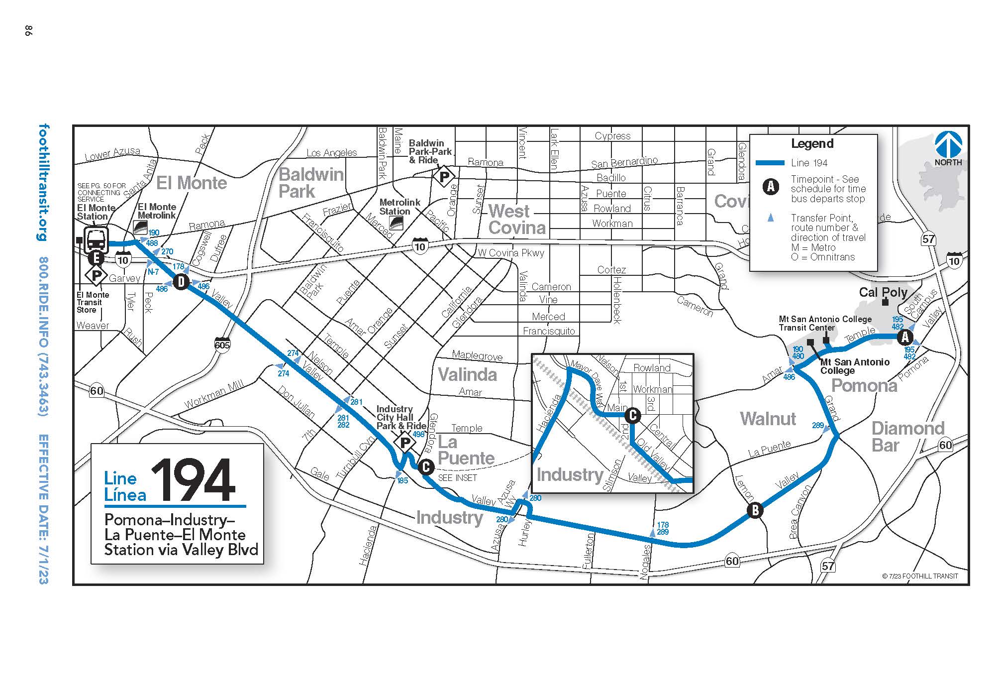 190 Foothill Transit